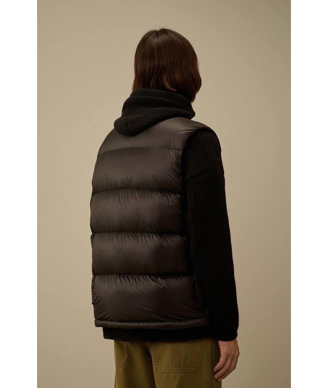 CP COMPANY Черный полиамидовый жилет, фото 2