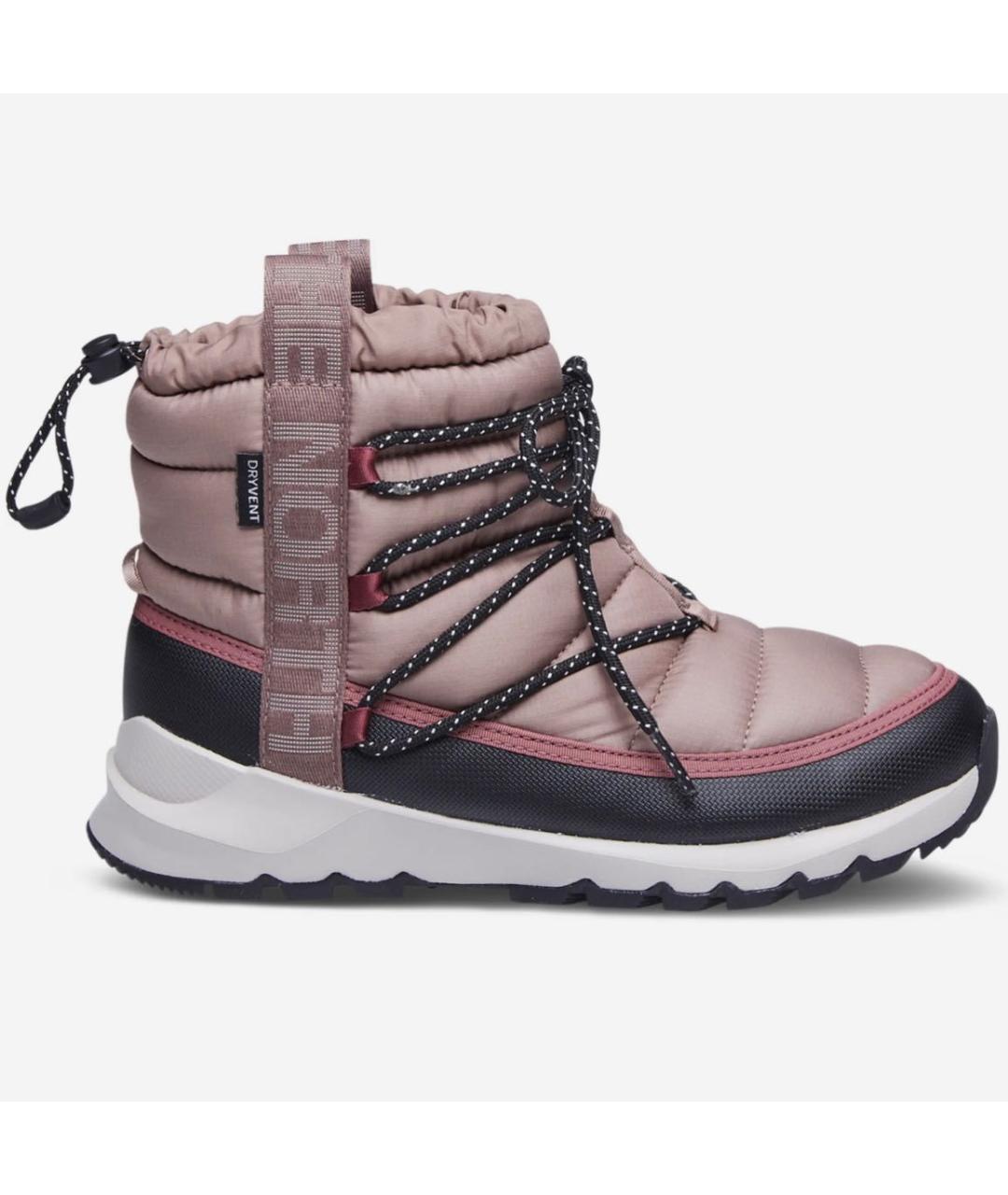 THE NORTH FACE Розовые синтетические полусапоги, фото 9
