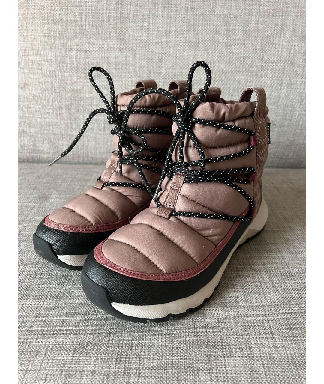 THE NORTH FACE Розовые синтетические полусапоги, фото 3
