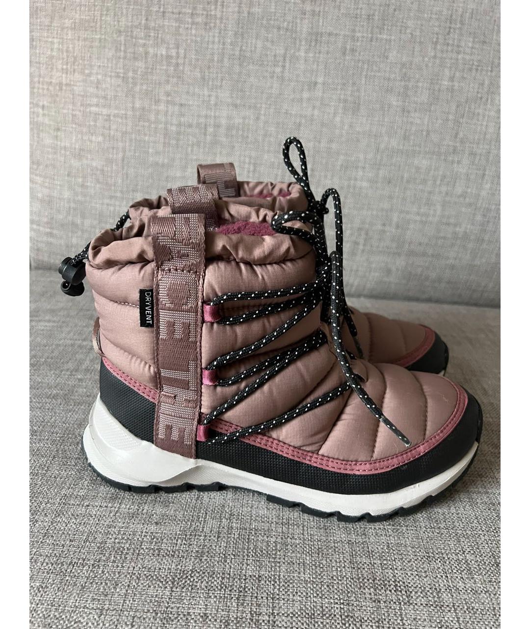 THE NORTH FACE Розовые синтетические полусапоги, фото 5