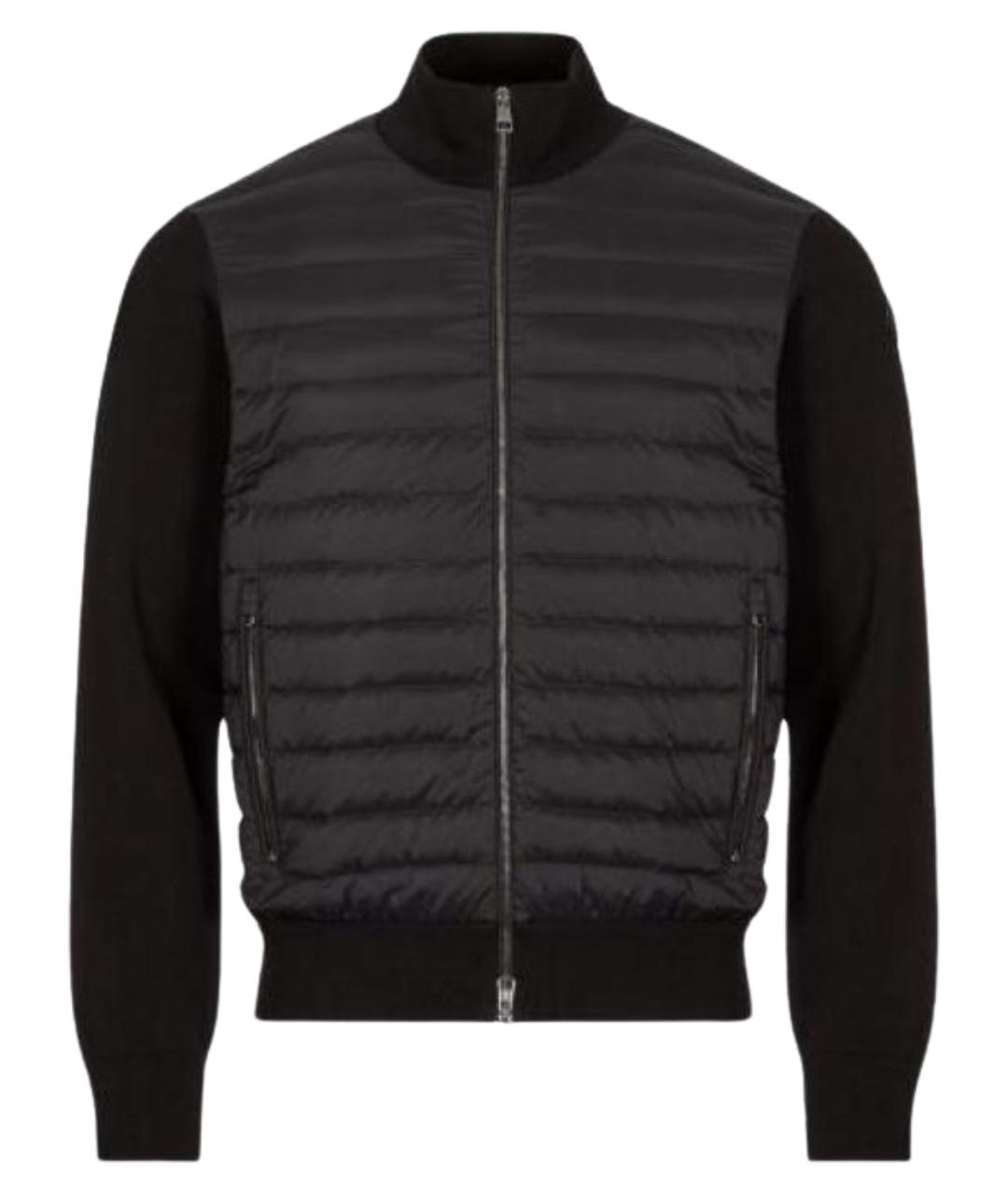 MONCLER Черная куртка, фото 1