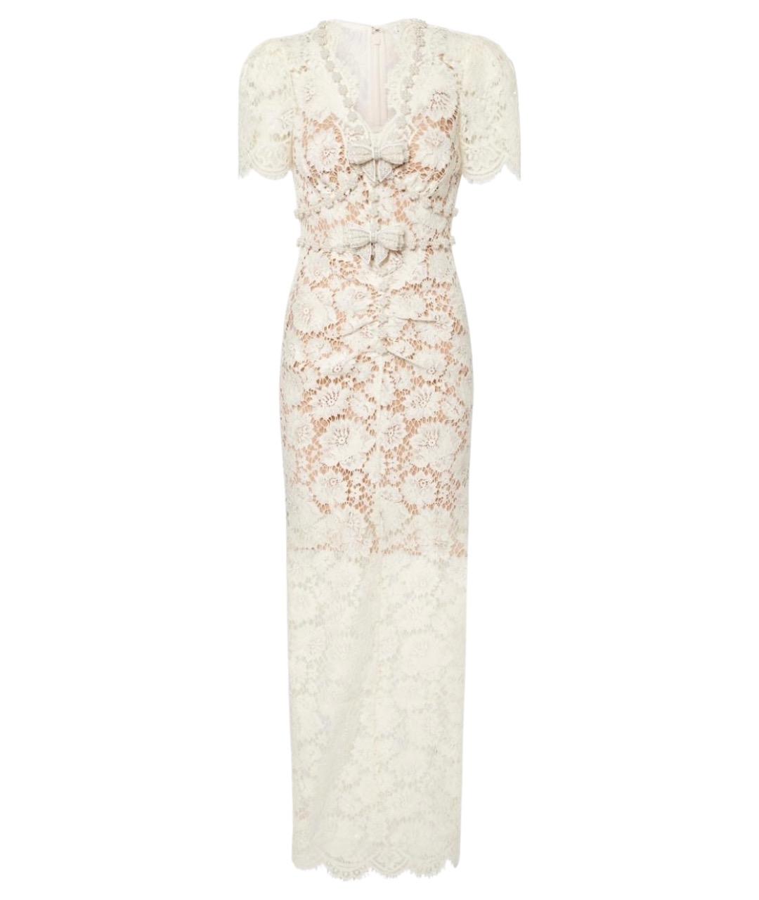 SELF-PORTRAIT Бежевое коктейльное платье, фото 1