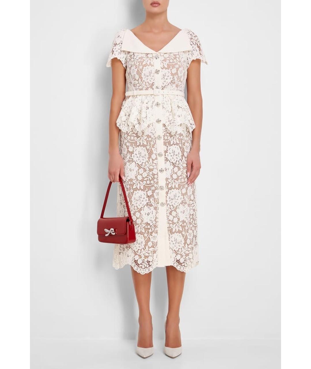 SELF-PORTRAIT Бежевое коктейльное платье, фото 7