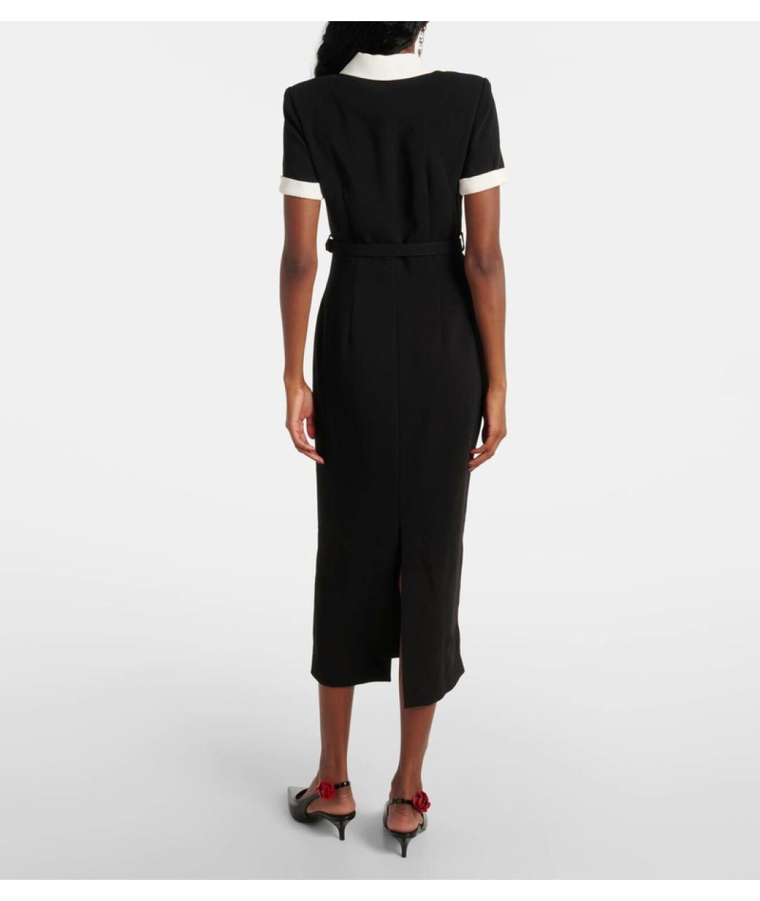 SELF-PORTRAIT Черное коктейльное платье, фото 3