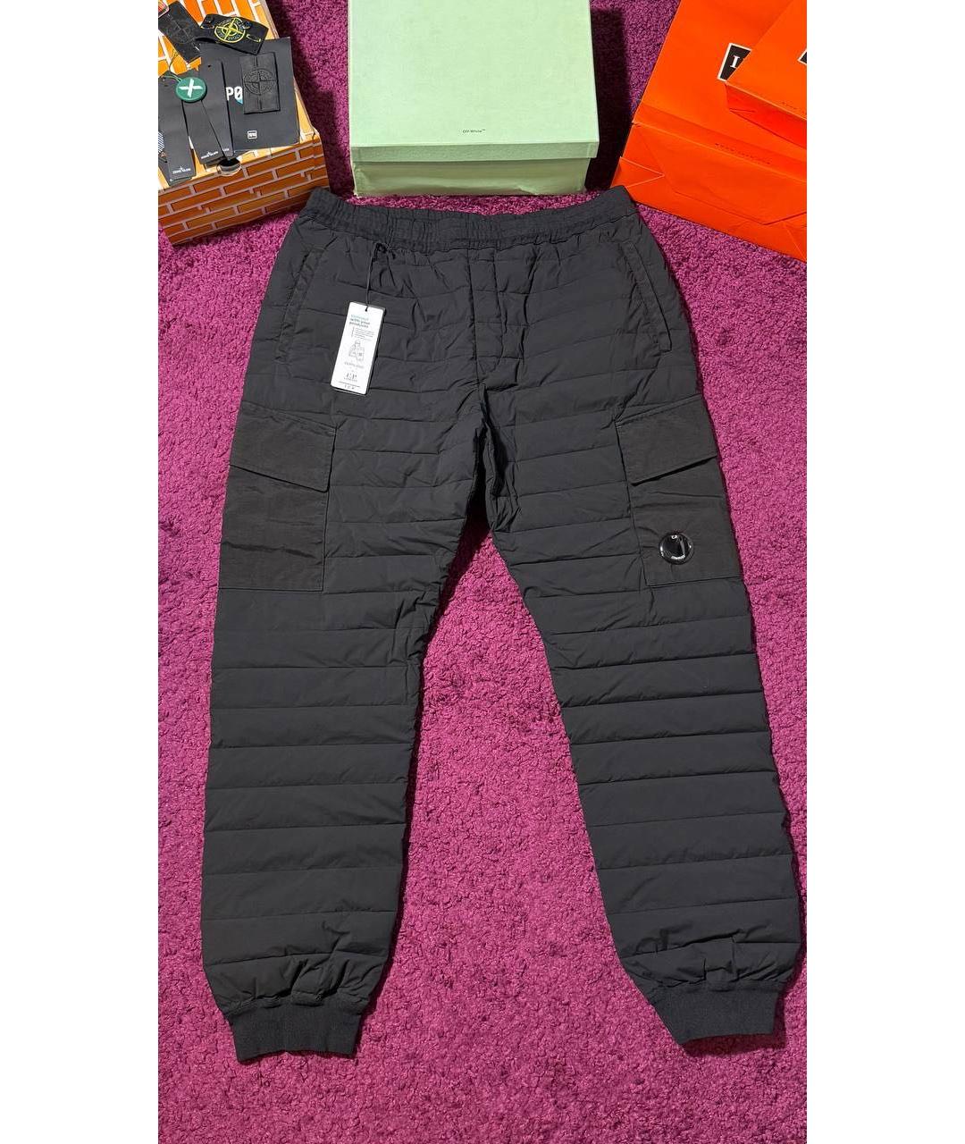 CP COMPANY Черные повседневные брюки, фото 4