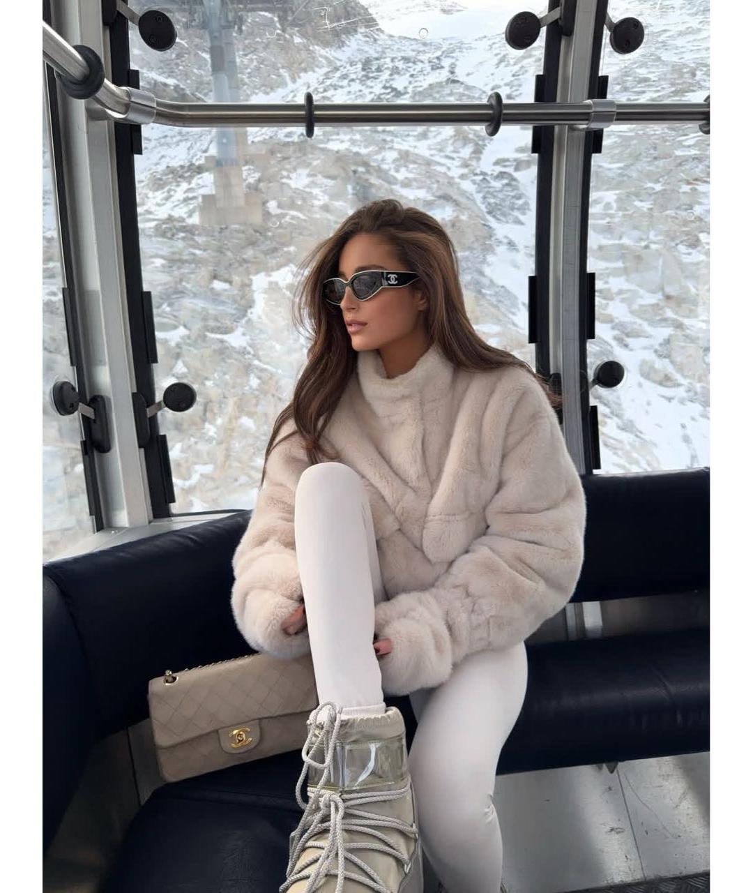 CHANEL Черные пластиковые солнцезащитные очки, фото 7