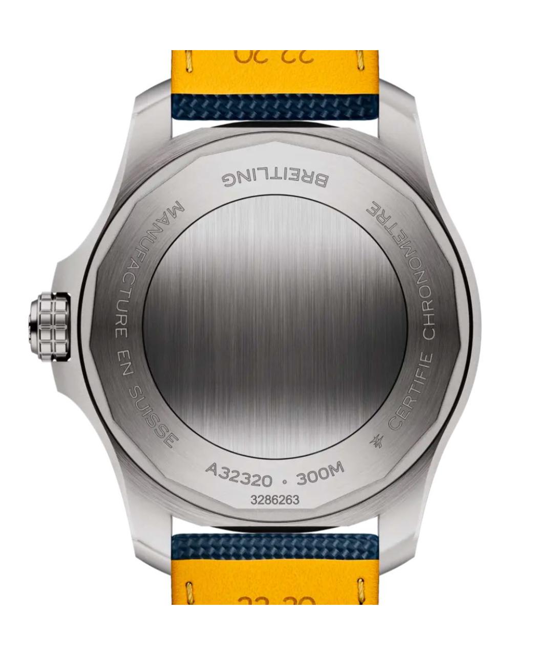 BREITLING Синие металлические часы, фото 4