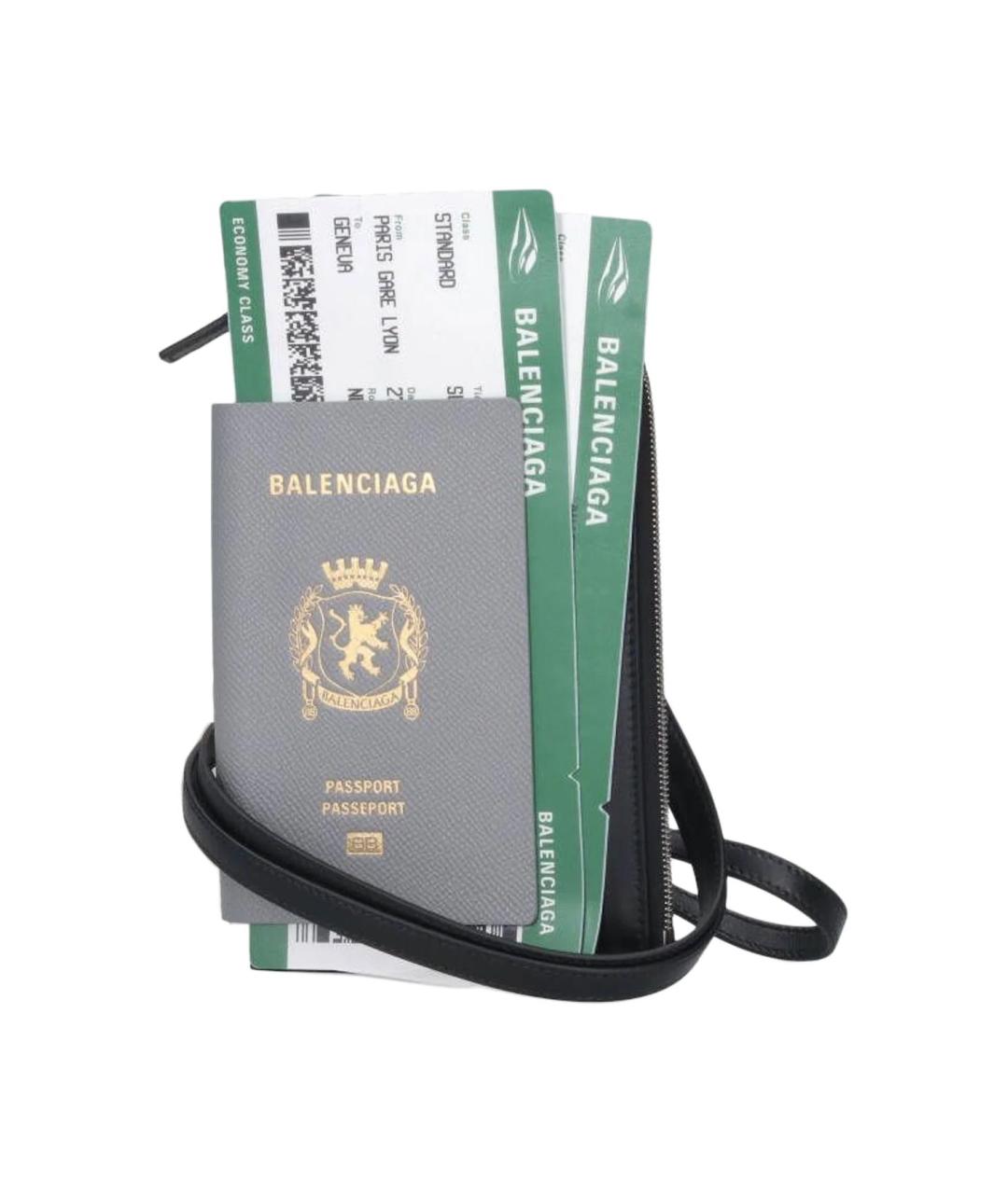 BALENCIAGA Мульти кожаный кошелек, фото 2