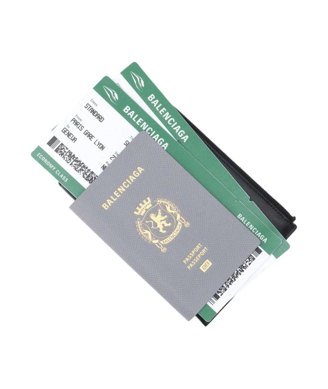 BALENCIAGA Мульти кожаный кошелек, фото 5