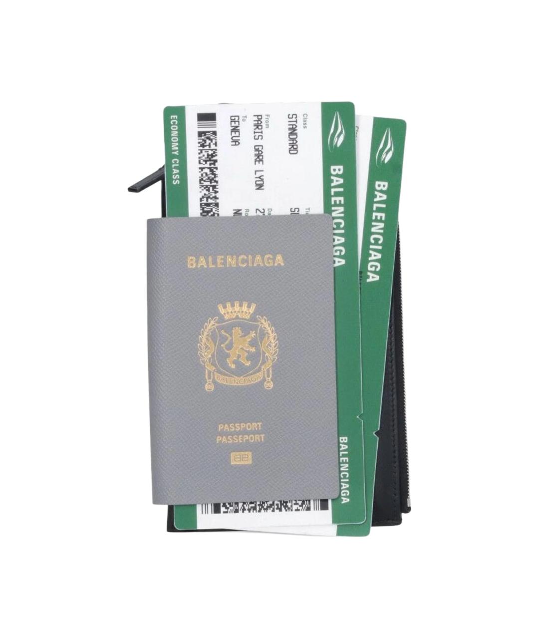 BALENCIAGA Мульти кожаный кошелек, фото 1