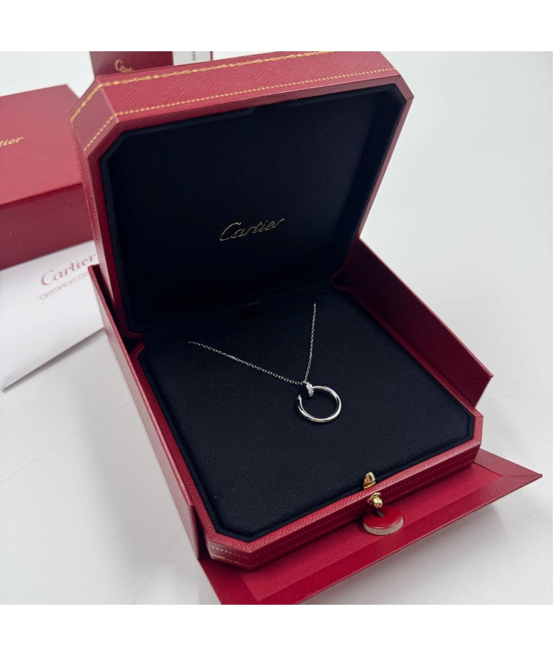 CARTIER Подвеска из белого золота, фото 3