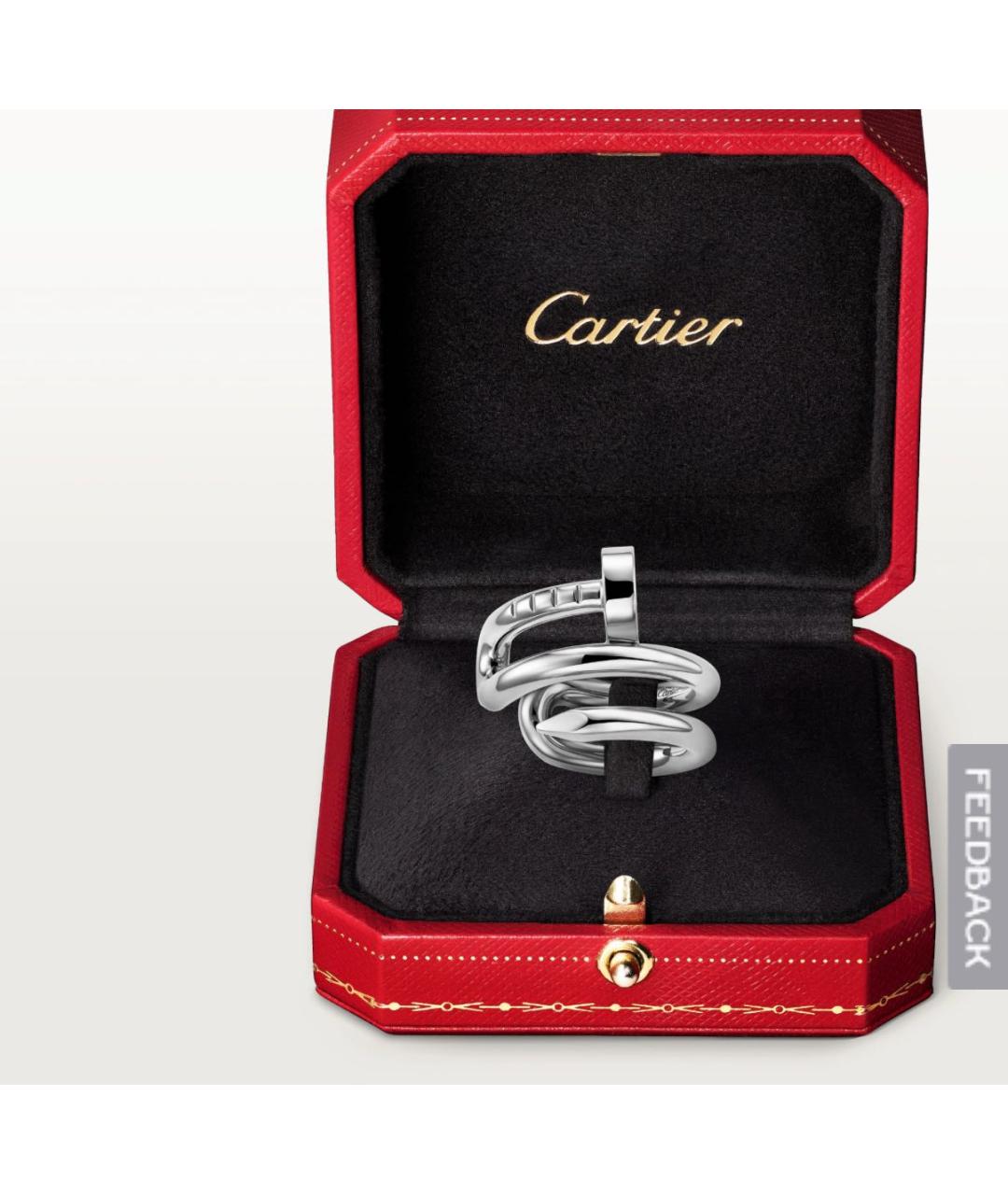 CARTIER Серьги из белого золота, фото 2