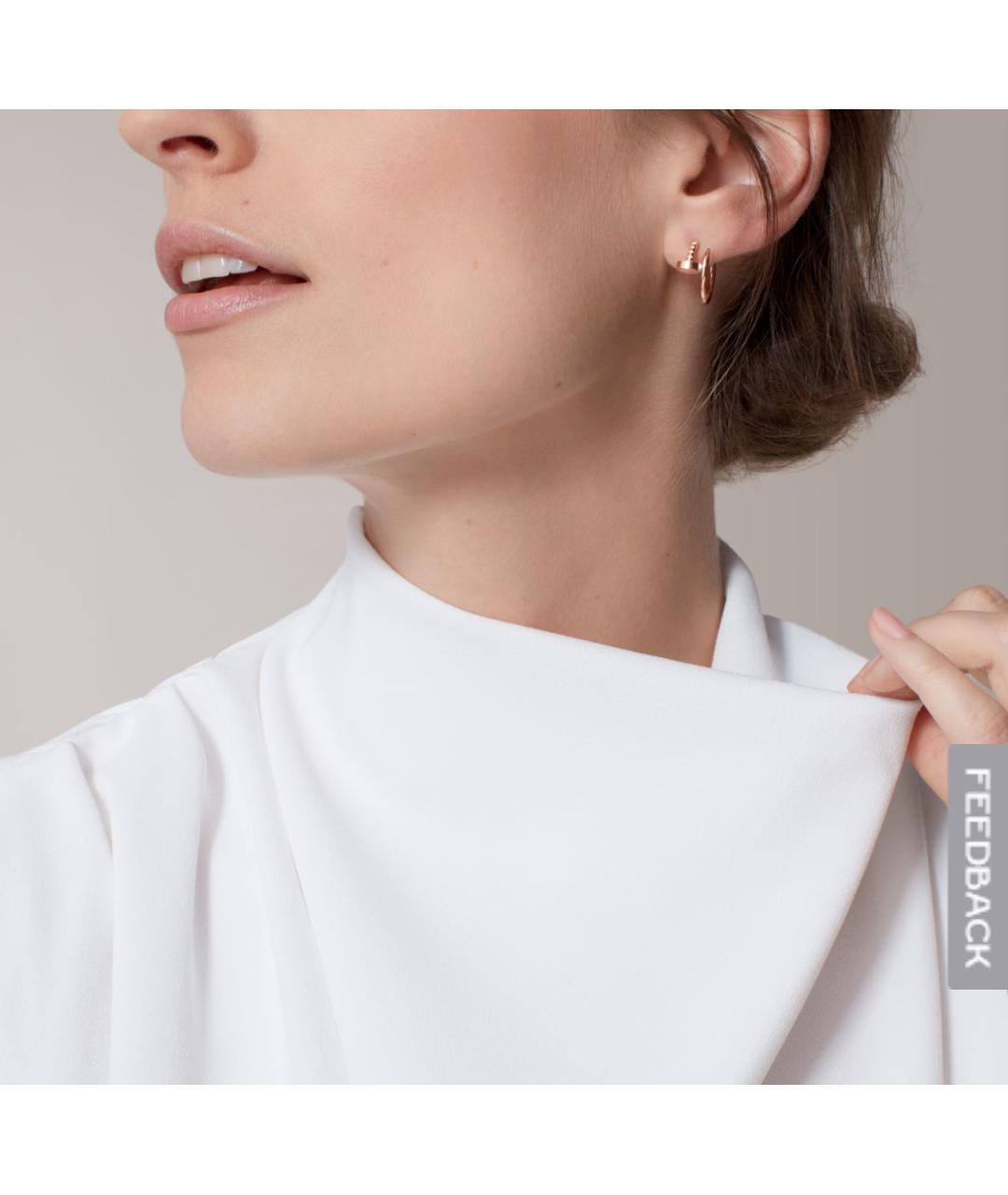 CARTIER Золотые серьги из розового золота, фото 2