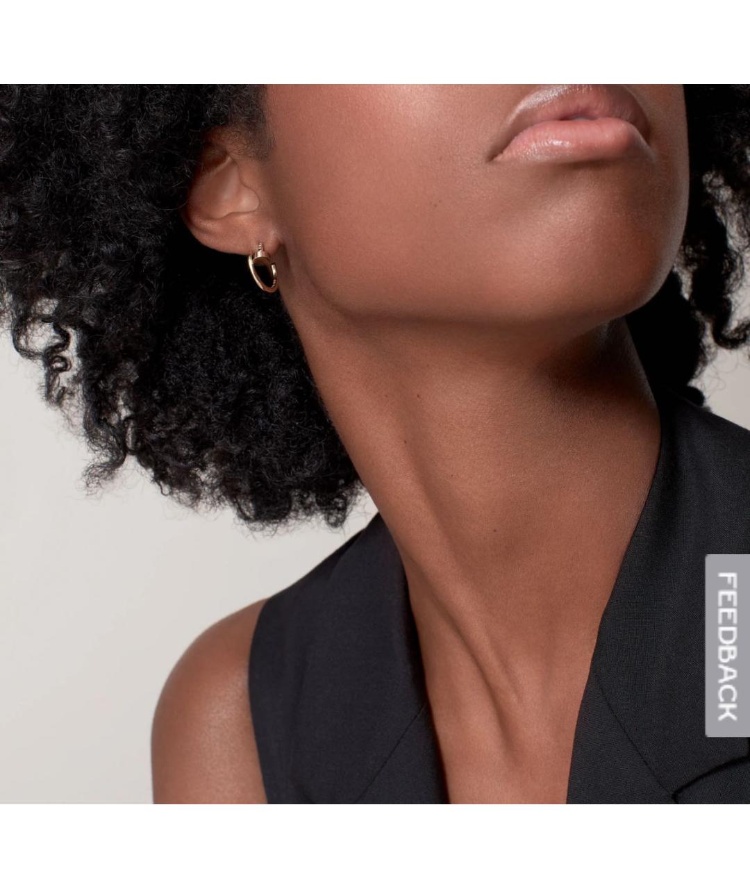 CARTIER Золотые серьги из желтого золота, фото 2