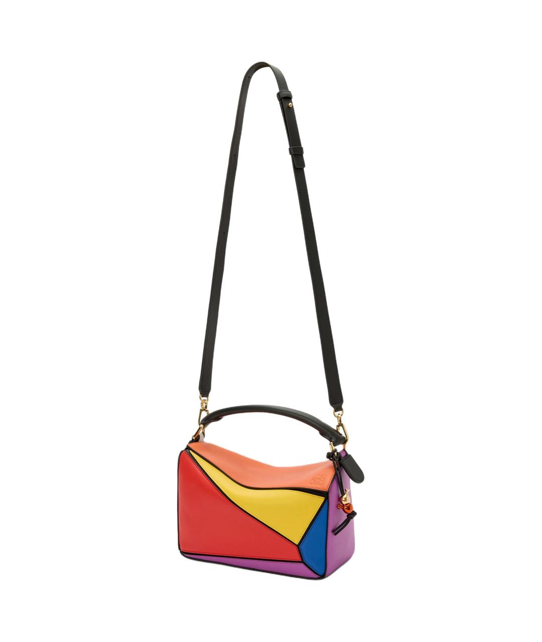 LOEWE Мульти кожаная сумка через плечо, фото 5