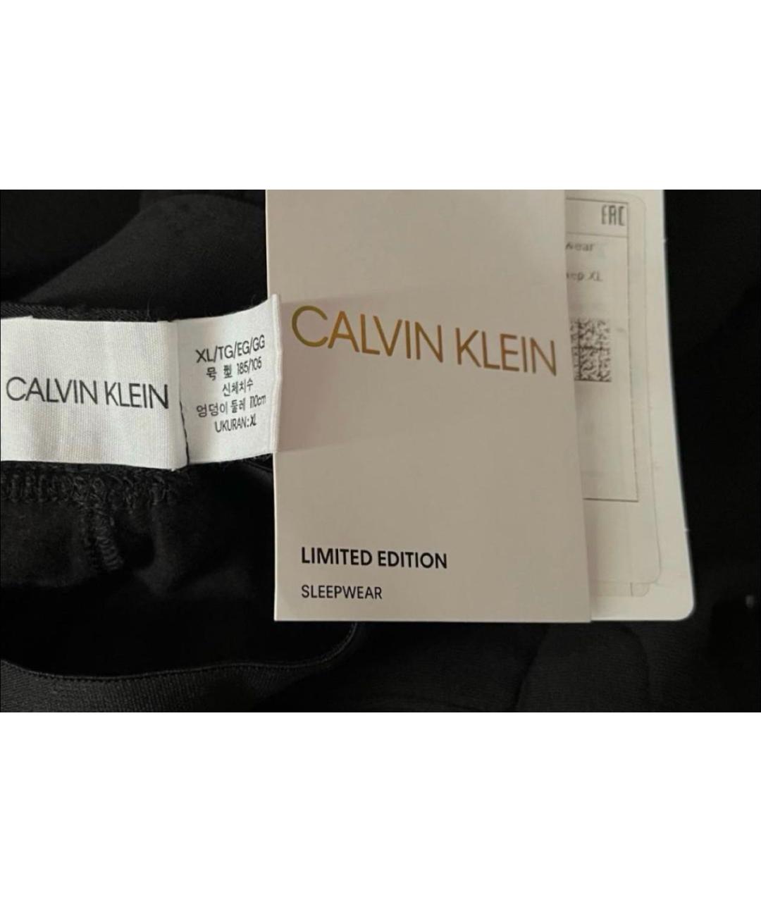 CALVIN KLEIN Черная пижама, фото 5