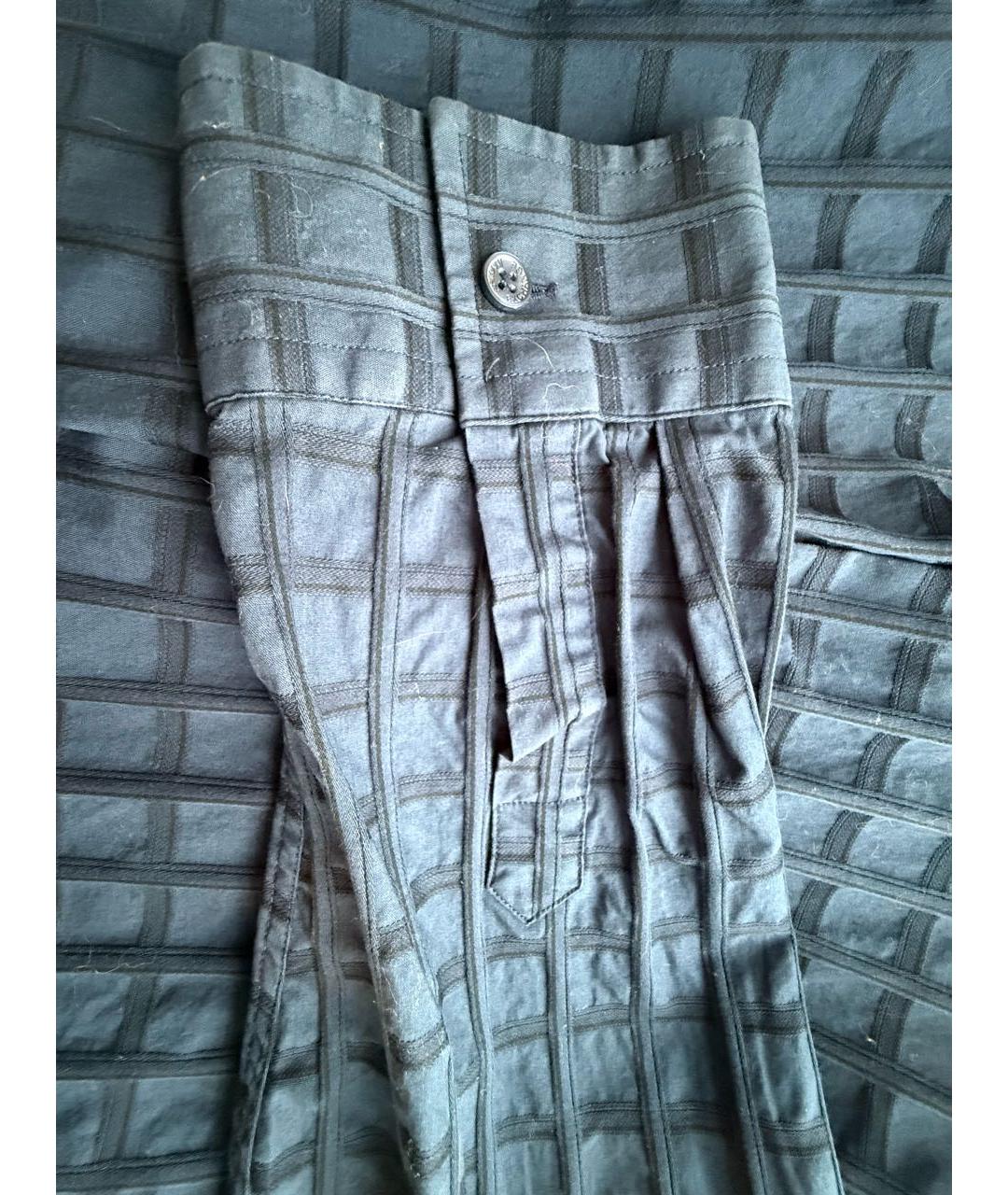 ARMANI EXCHANGE Темно-синяя хлопковая кэжуал рубашка, фото 5