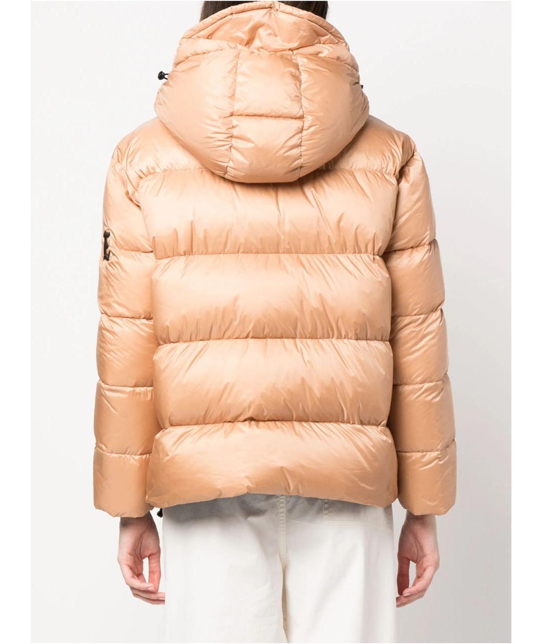 ERMANNO FIRENZE Золотой полиэстеровый пуховик, фото 3