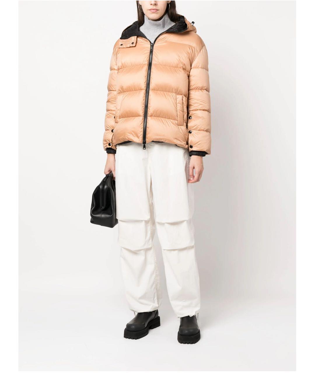 ERMANNO FIRENZE Золотой полиэстеровый пуховик, фото 5