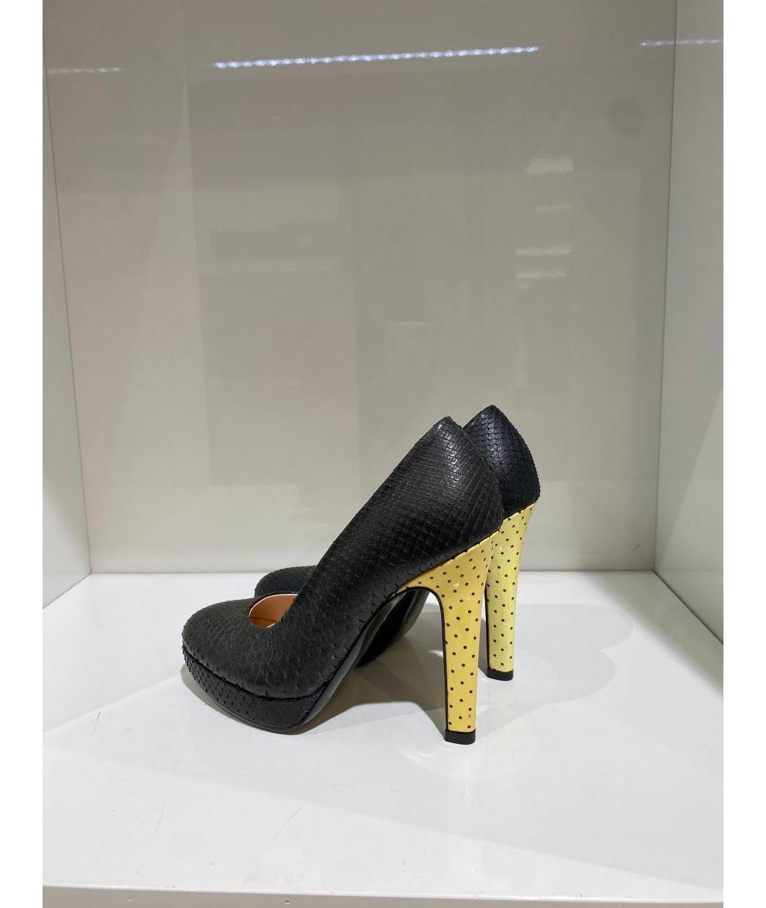 VERSACE Черные туфли, фото 3