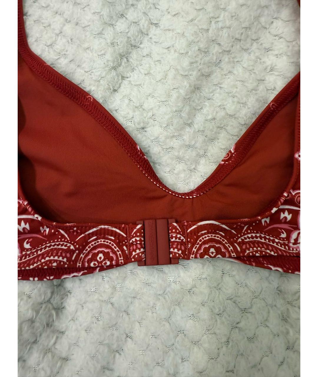 ZIMMERMANN Красный полиамидовый купальник, фото 6
