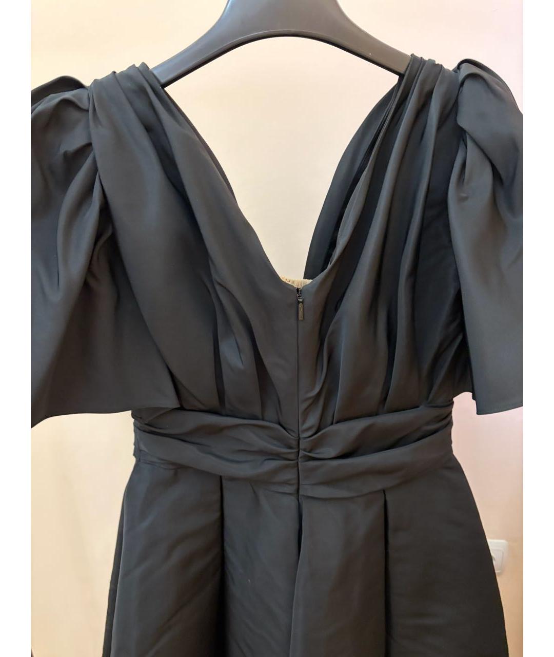 PINKO Черное вечернее платье, фото 3