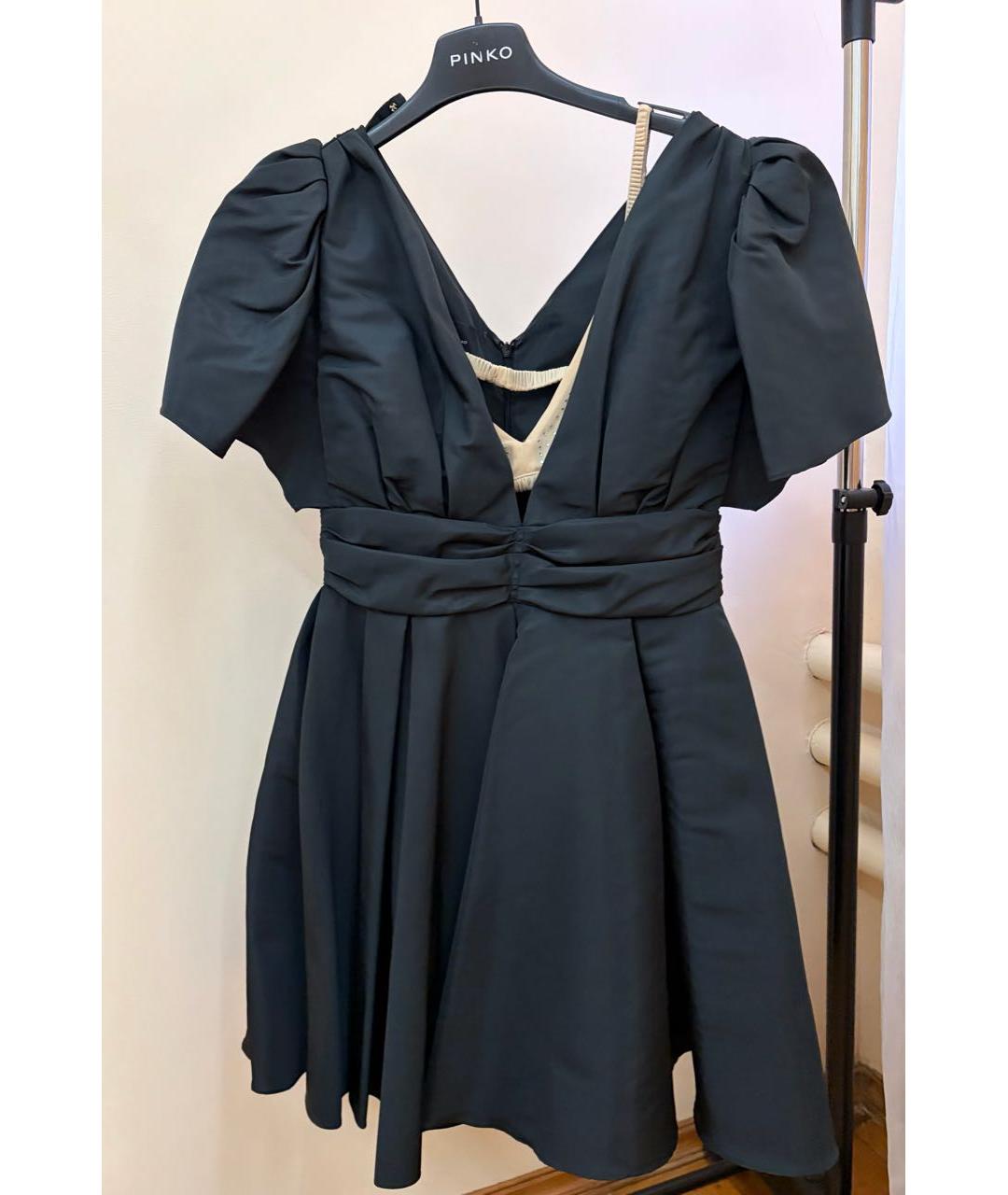 PINKO Черное вечернее платье, фото 6