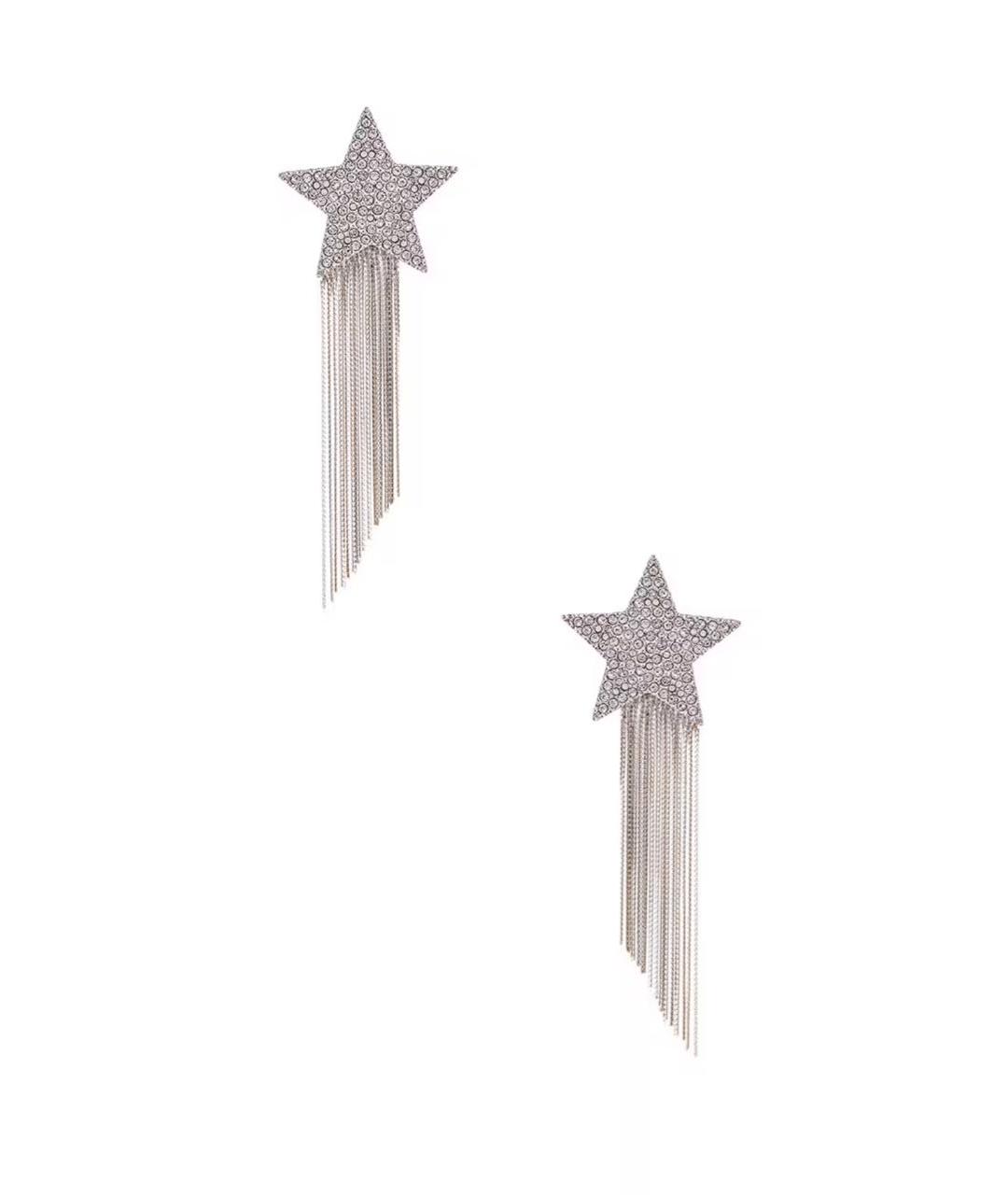 SAINT LAURENT Серебряные серьги, фото 1