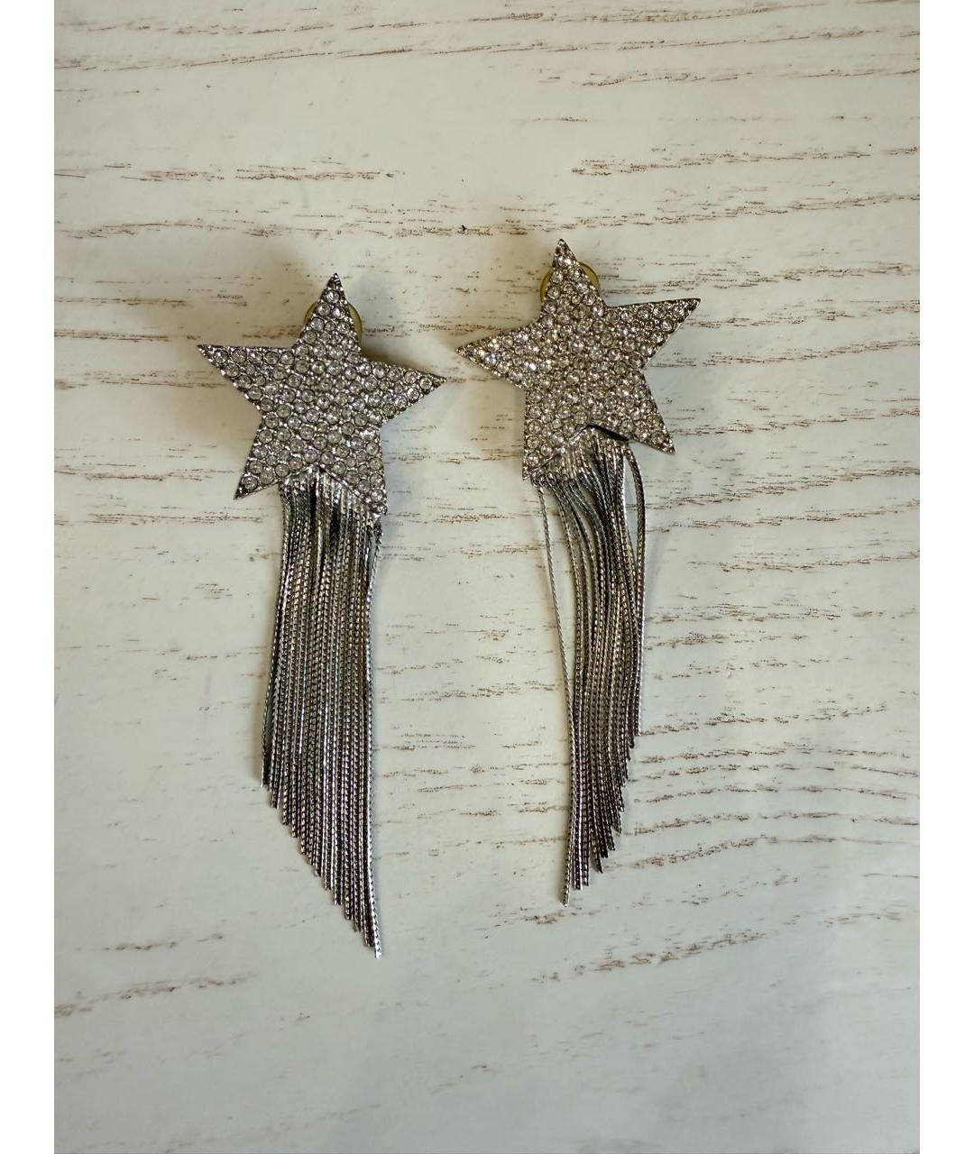 SAINT LAURENT Серебряные серьги, фото 2