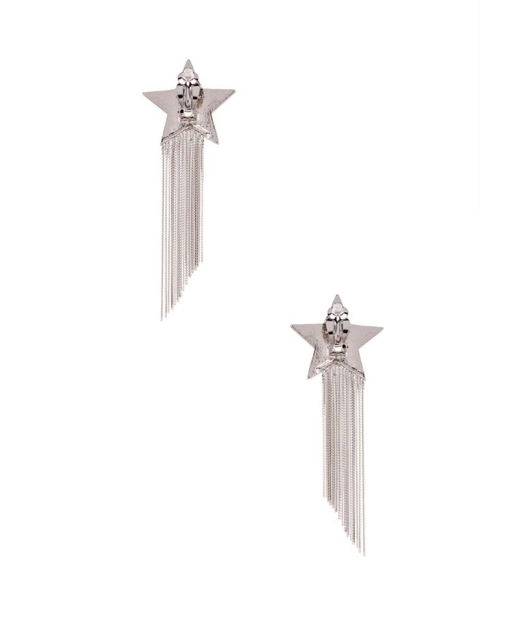 SAINT LAURENT Серебряные серьги, фото 6