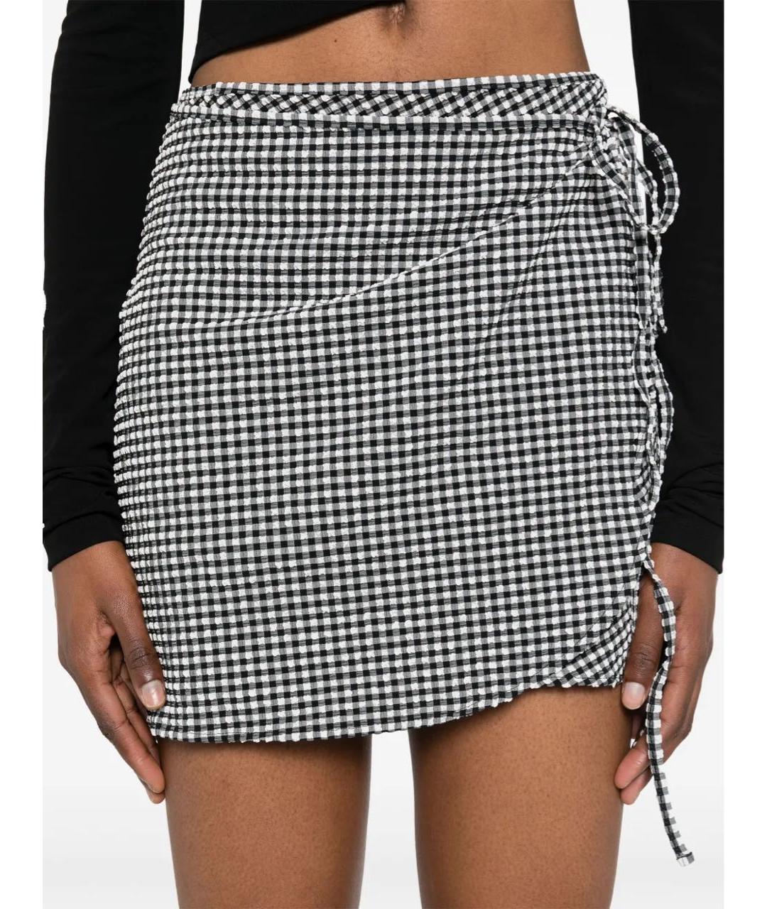 HUNZA G Черная юбка мини, фото 2