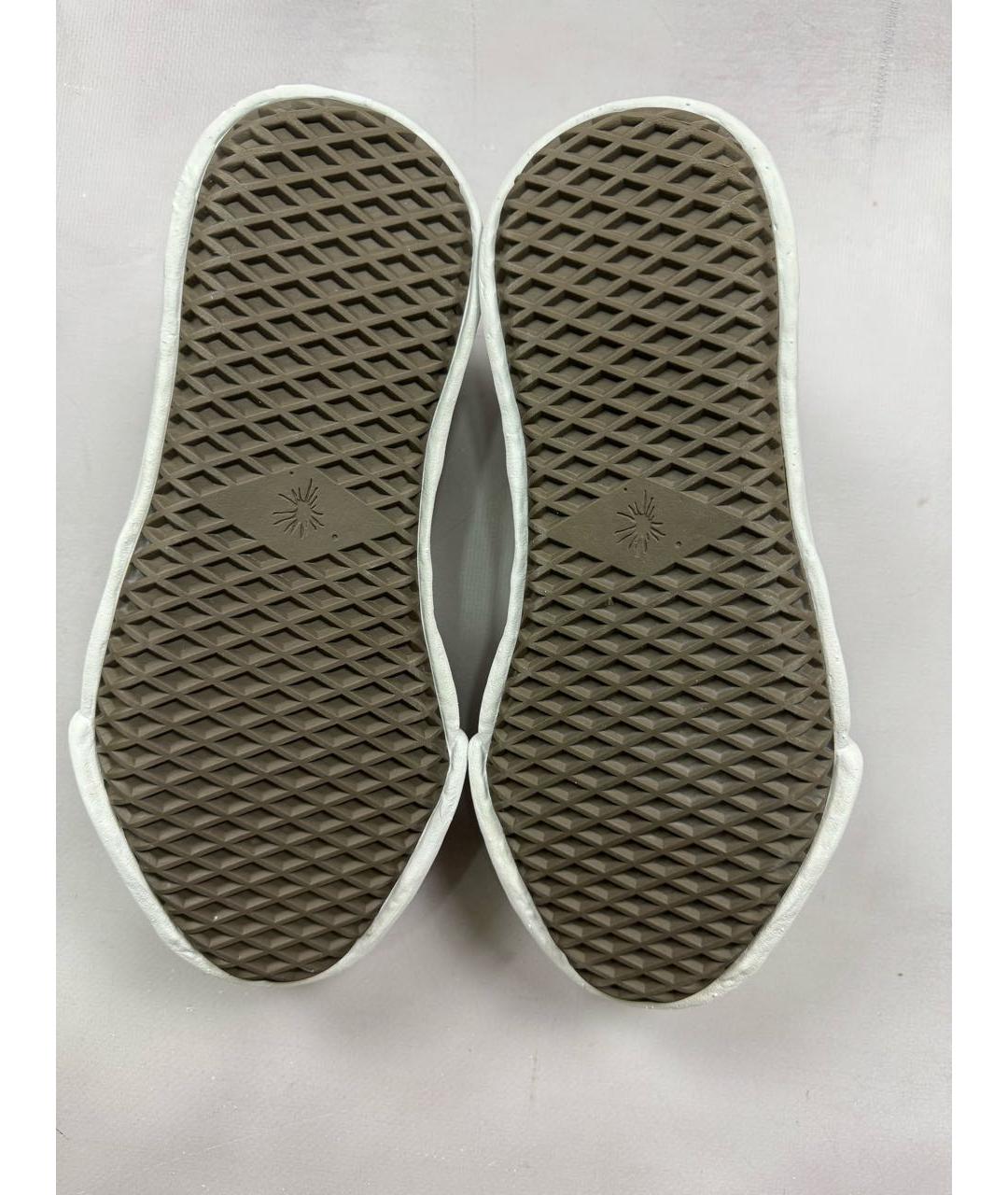 MAISON MIHARA YASUHIRO Белые текстильные кеды, фото 7