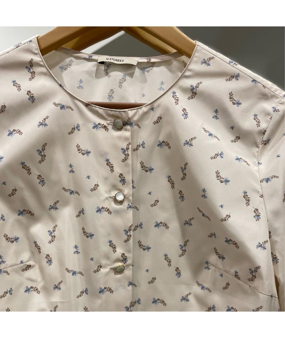 12 STOREEZ Бежевый полиэстеровый костюм с юбками, фото 3