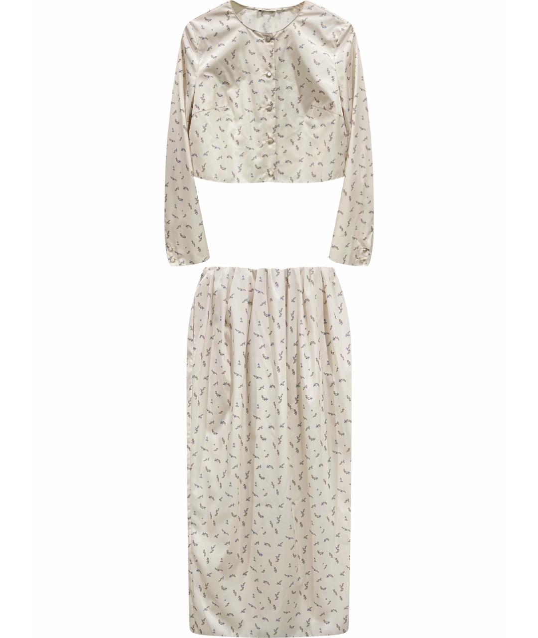 12 STOREEZ Бежевый полиэстеровый костюм с юбками, фото 1