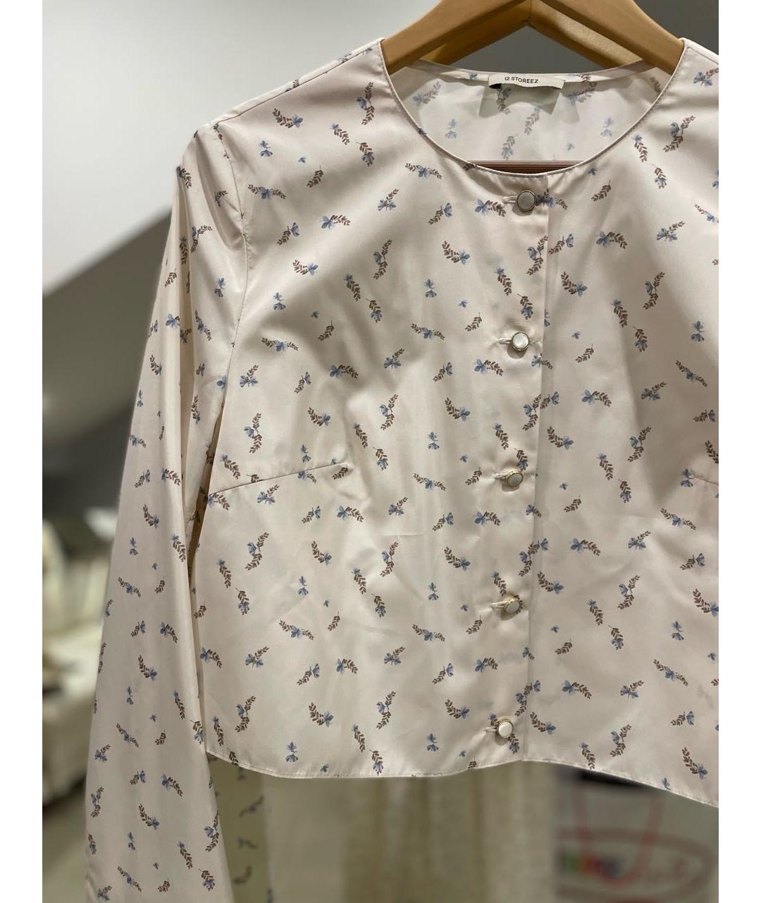 12 STOREEZ Бежевый полиэстеровый костюм с юбками, фото 6