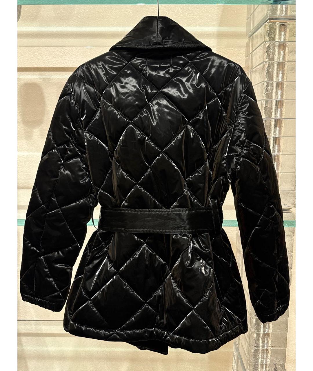 DOLCE&GABBANA Черная полиэстеровая куртка, фото 2