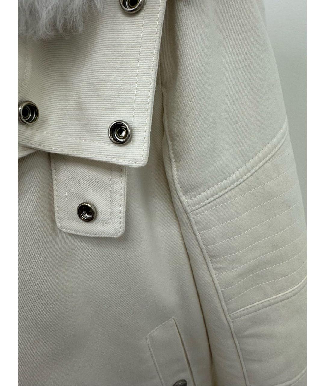 DIESEL BLACK GOLD Белая парка, фото 8