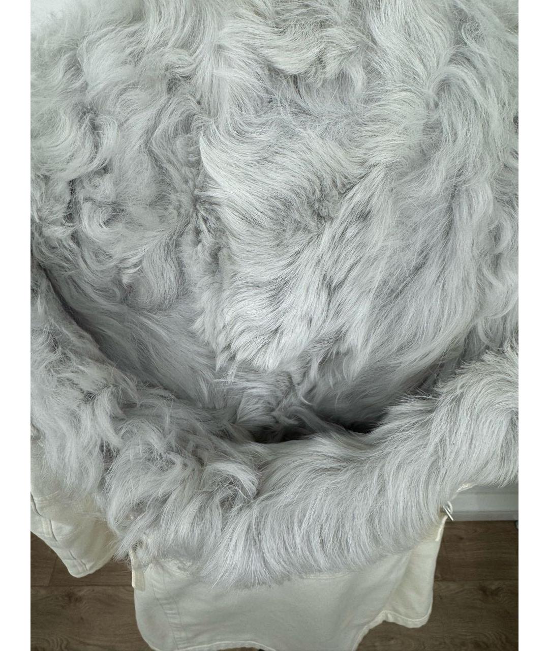 DIESEL BLACK GOLD Белая парка, фото 5