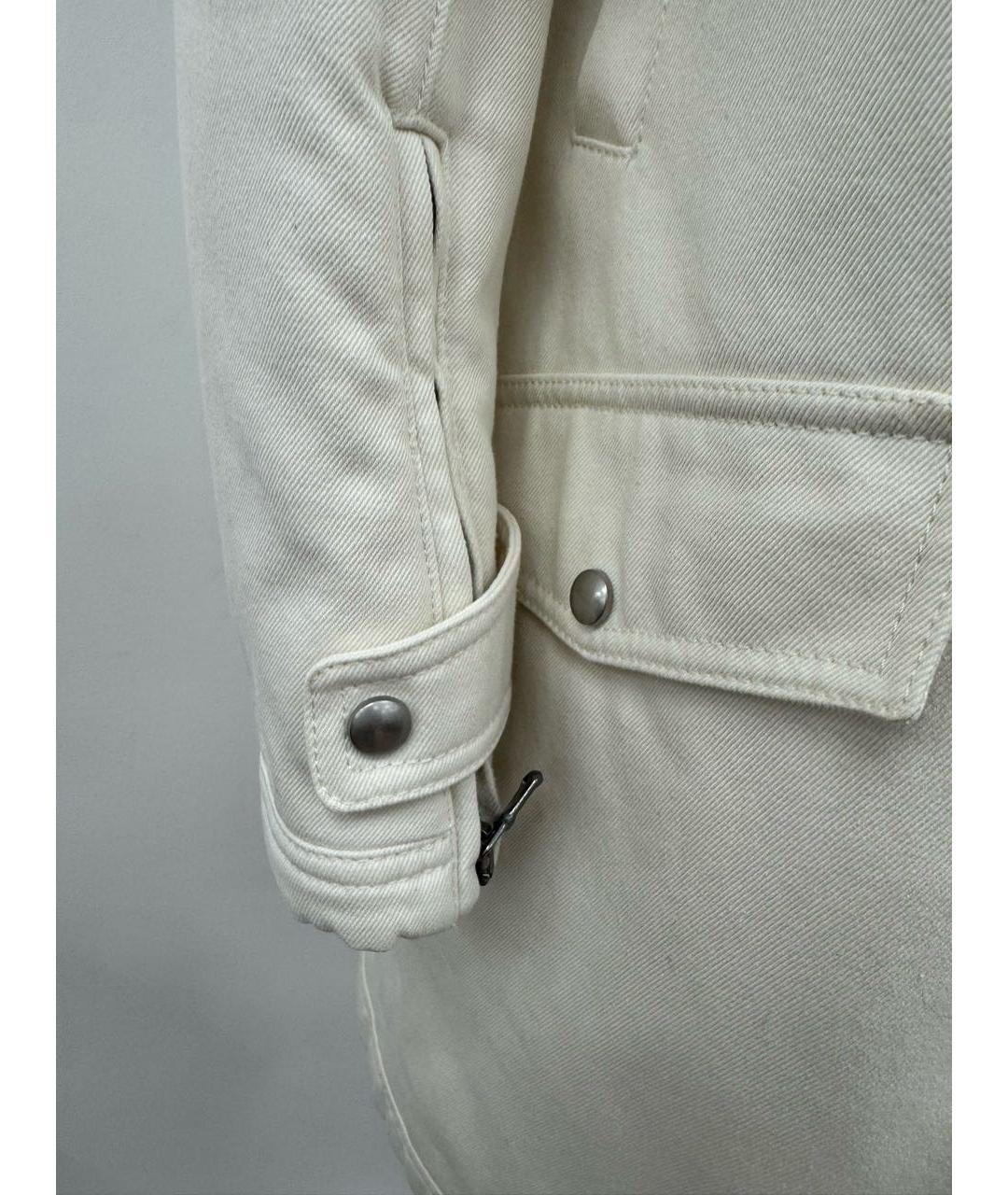 DIESEL BLACK GOLD Белая парка, фото 7