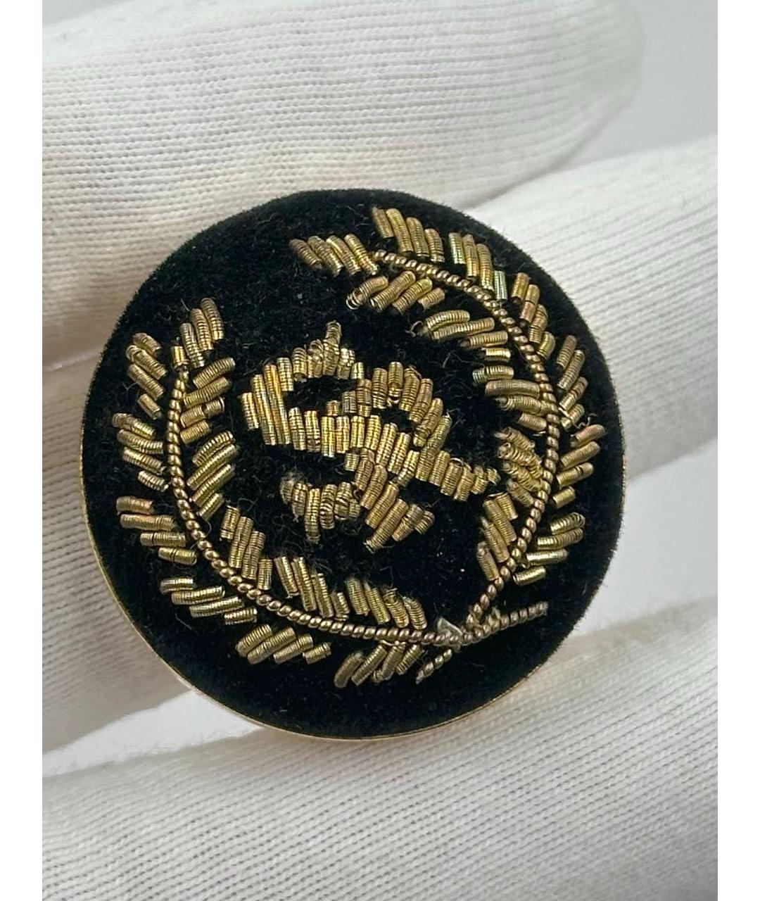 SONIA RYKIEL Черные металлические клипсы, фото 5