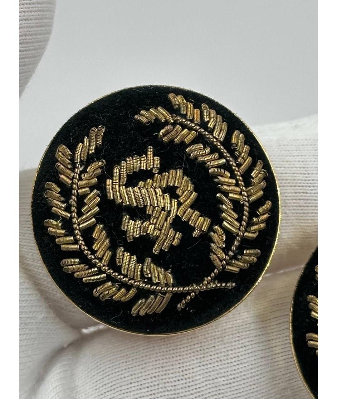 SONIA RYKIEL Черные металлические клипсы, фото 6