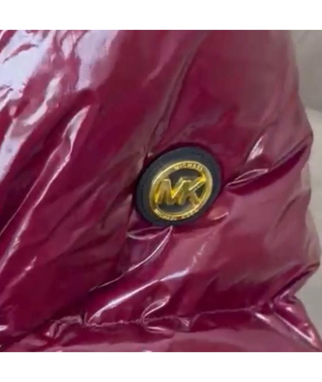 MICHAEL KORS Бордовая куртка, фото 6