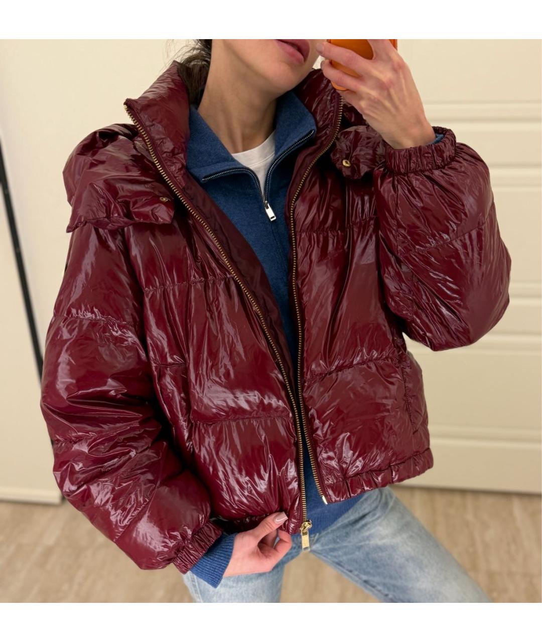 MICHAEL KORS Бордовая куртка, фото 3