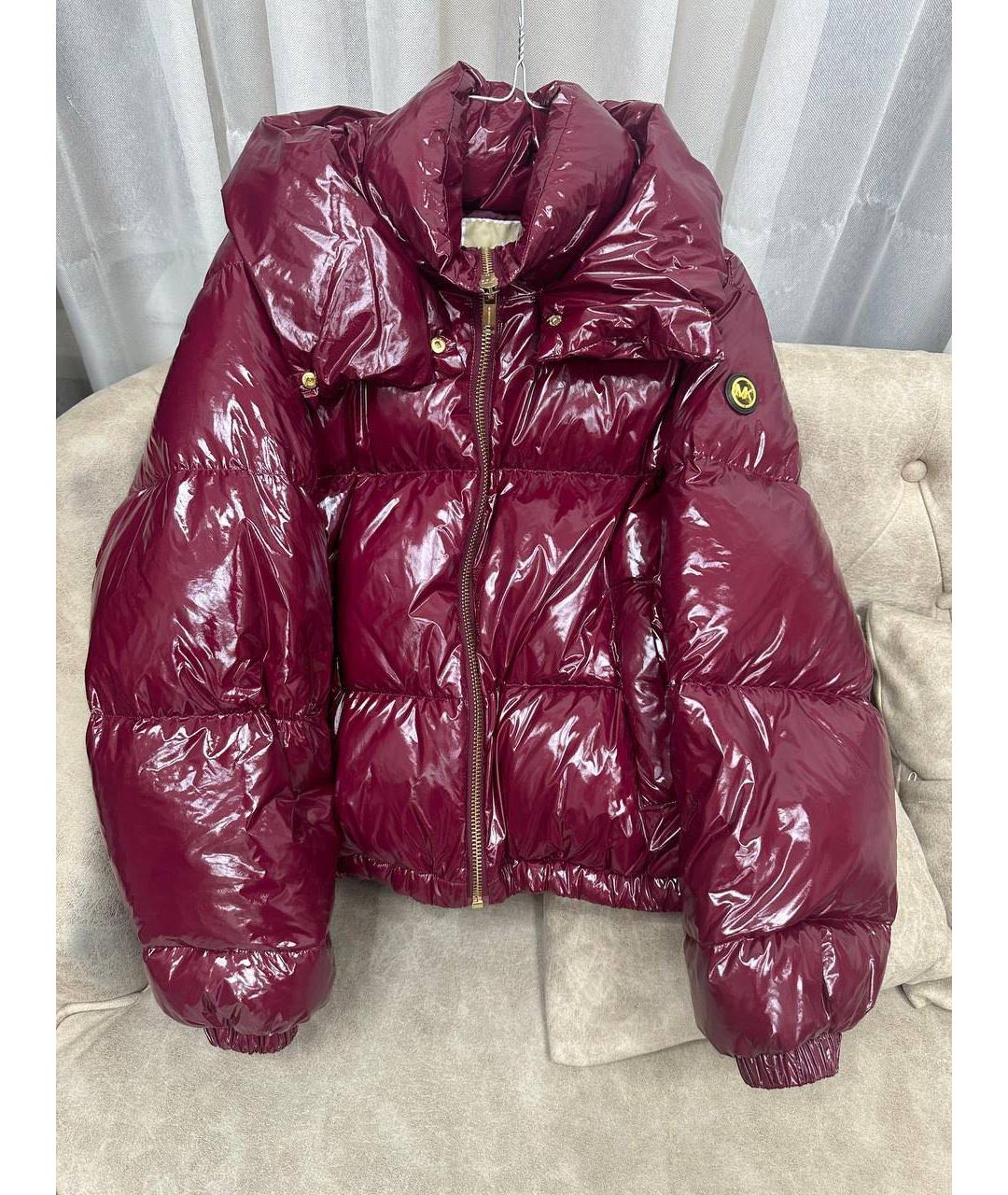 MICHAEL KORS Бордовая куртка, фото 7