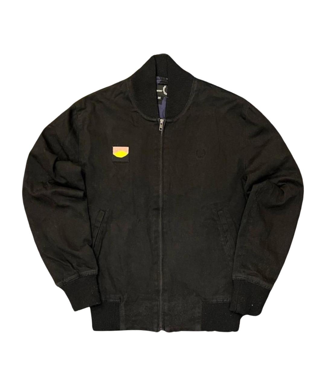 RAF SIMONS Черная хлопковая куртка, фото 1