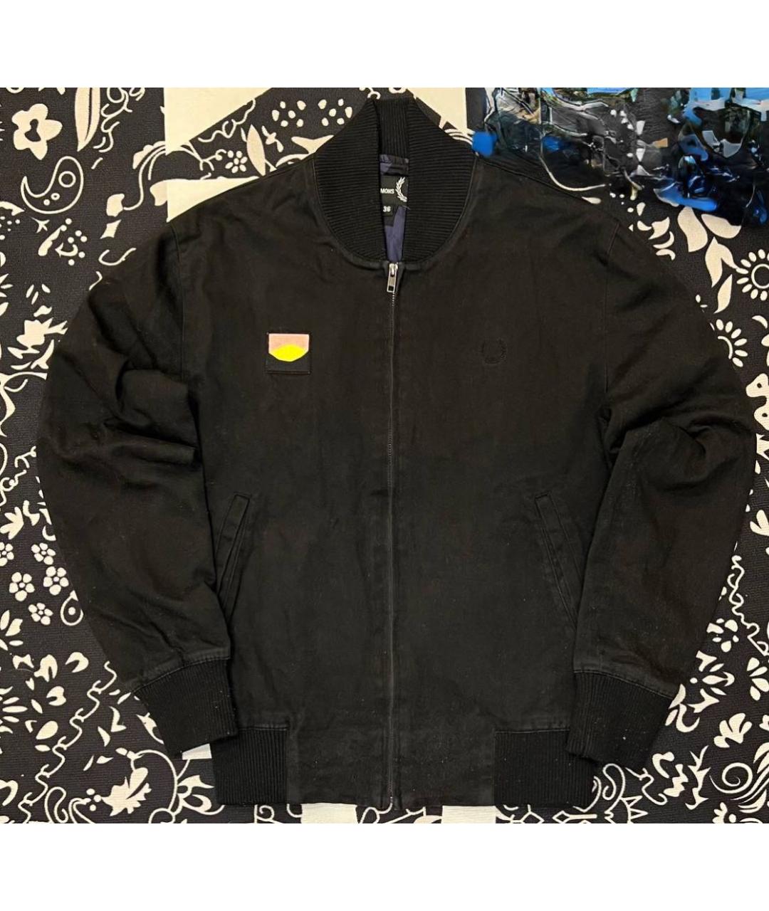 RAF SIMONS Черная хлопковая куртка, фото 4