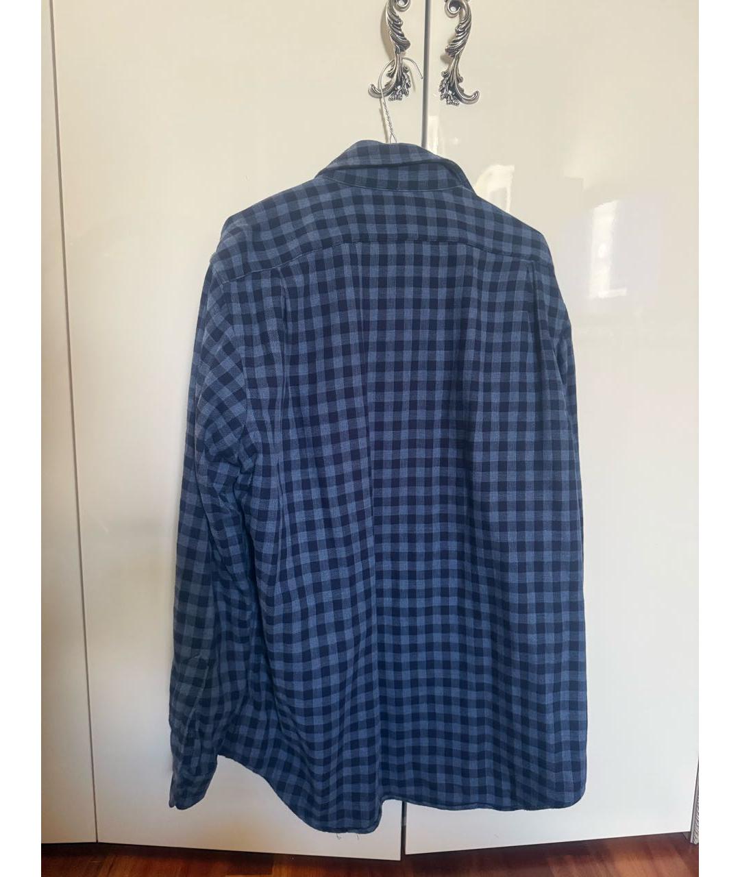 POLO RALPH LAUREN Темно-синяя хлопковая кэжуал рубашка, фото 2