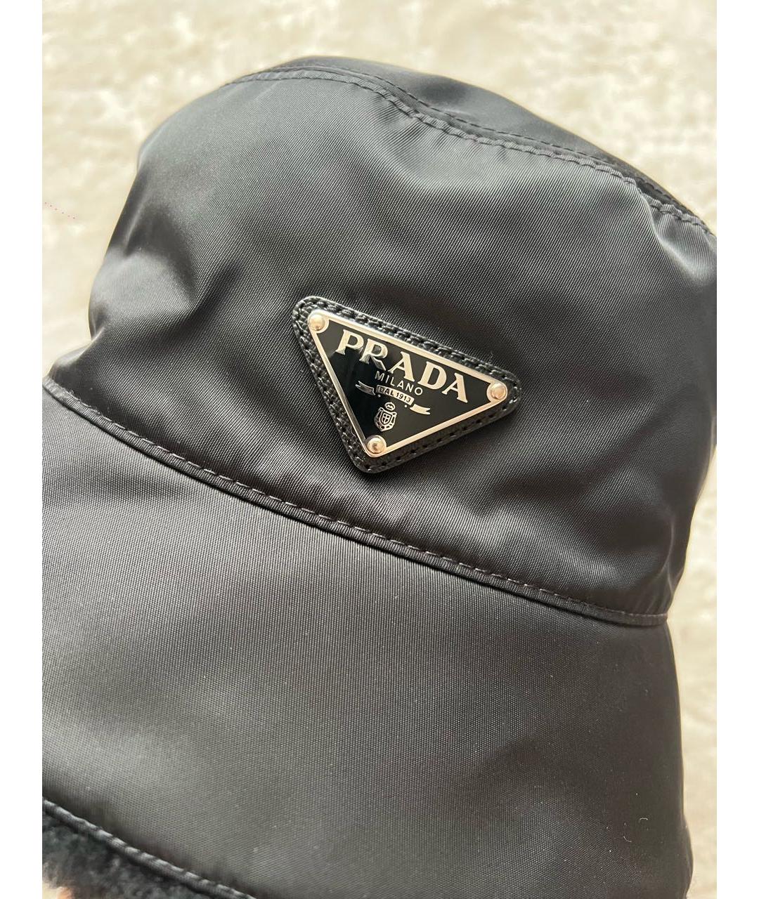 PRADA Черная панама, фото 3