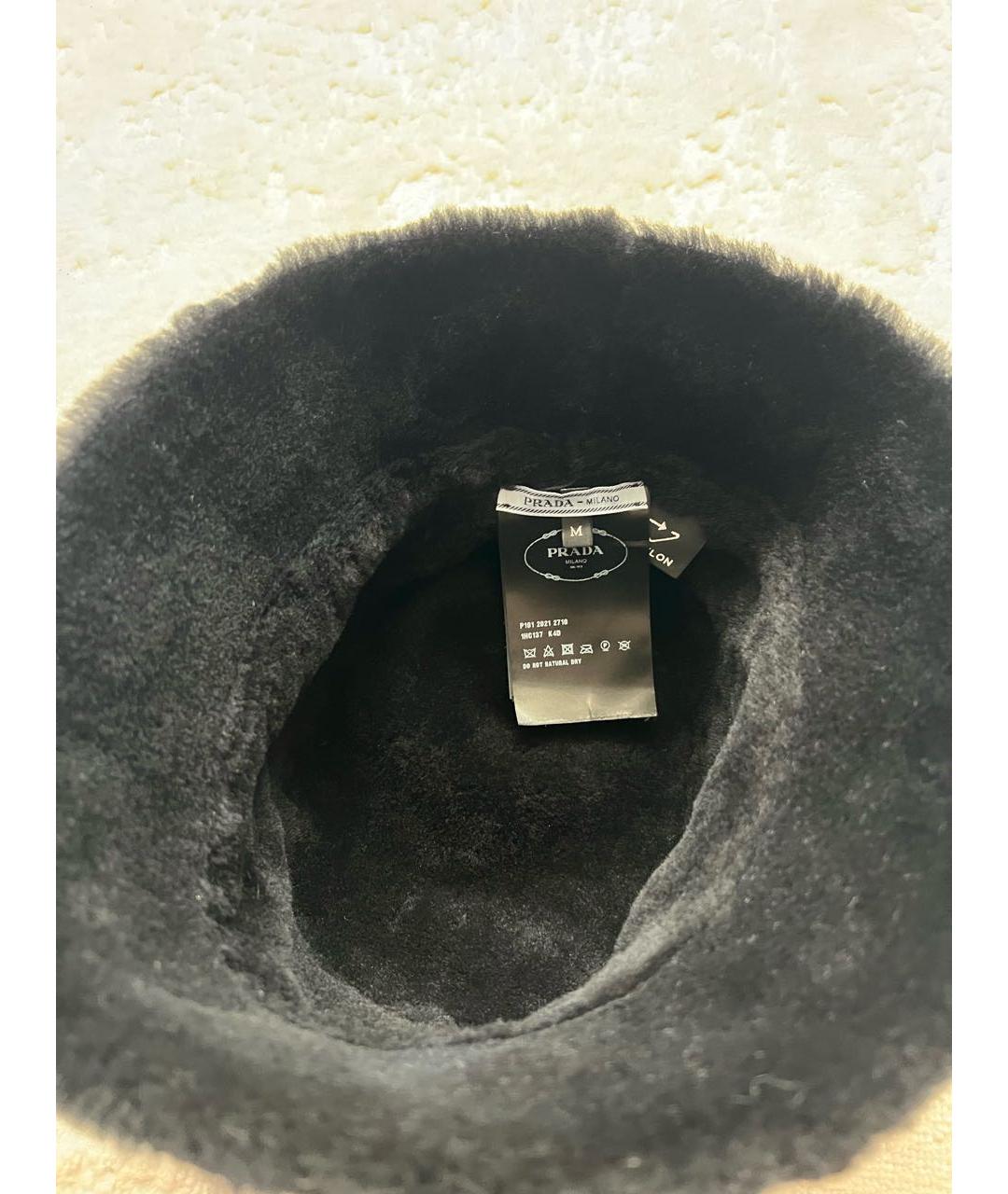 PRADA Черная панама, фото 4