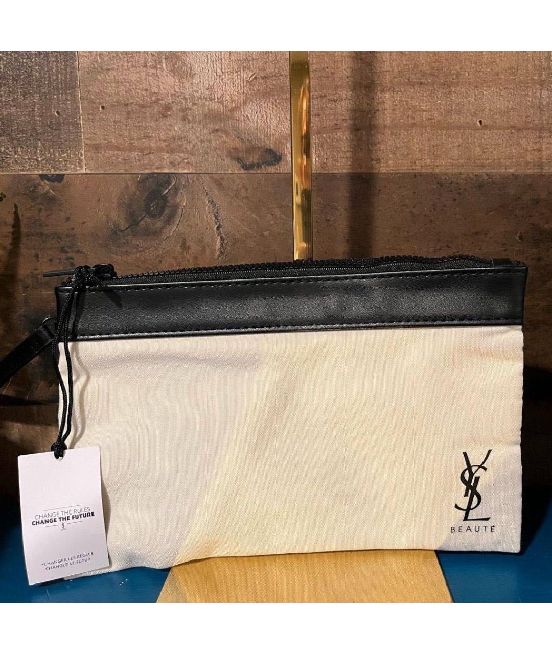 YVES SAINT LAURENT BEAUTY Бежевая косметичка, фото 2